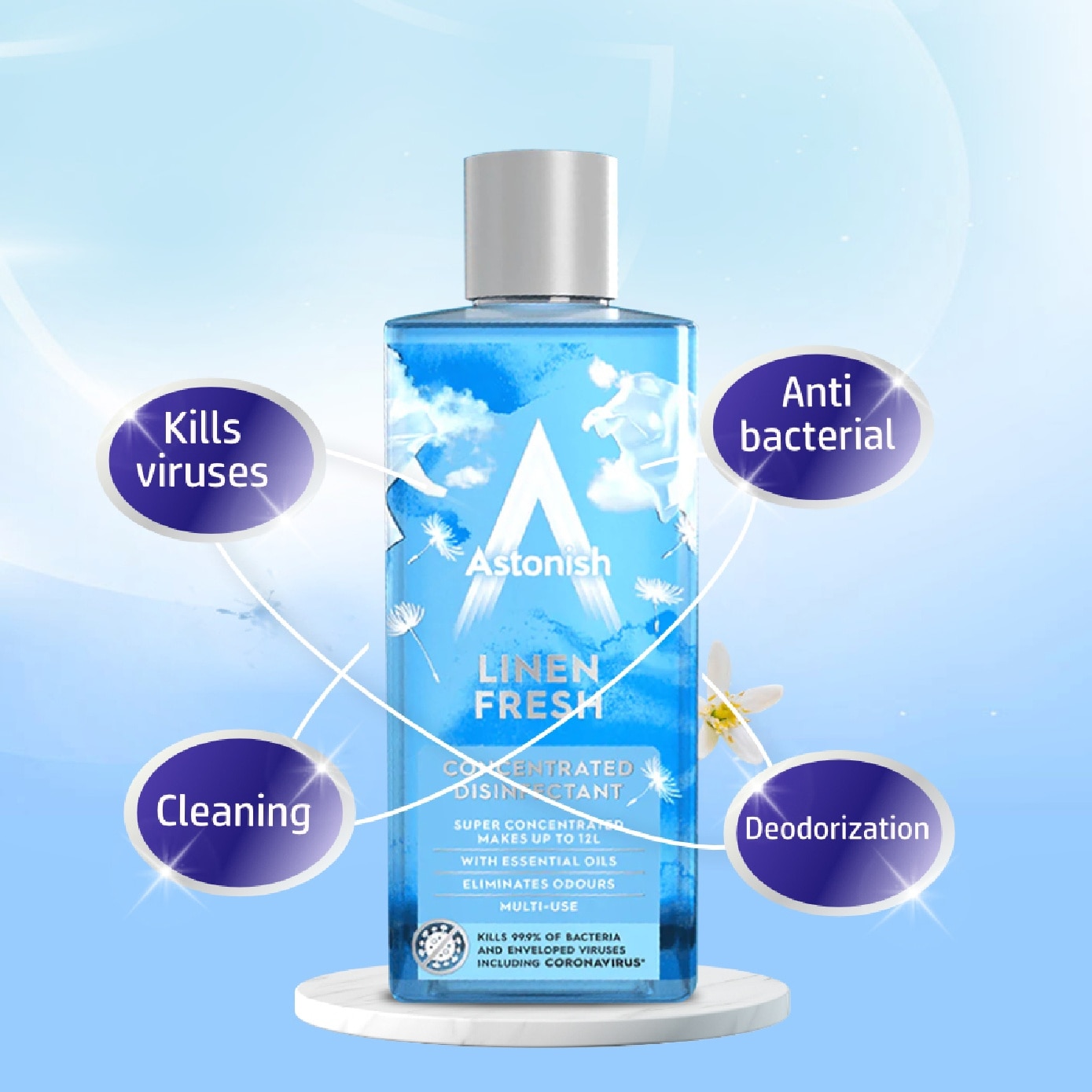 Concentrated Disinfectant Linen Fresh 300ml