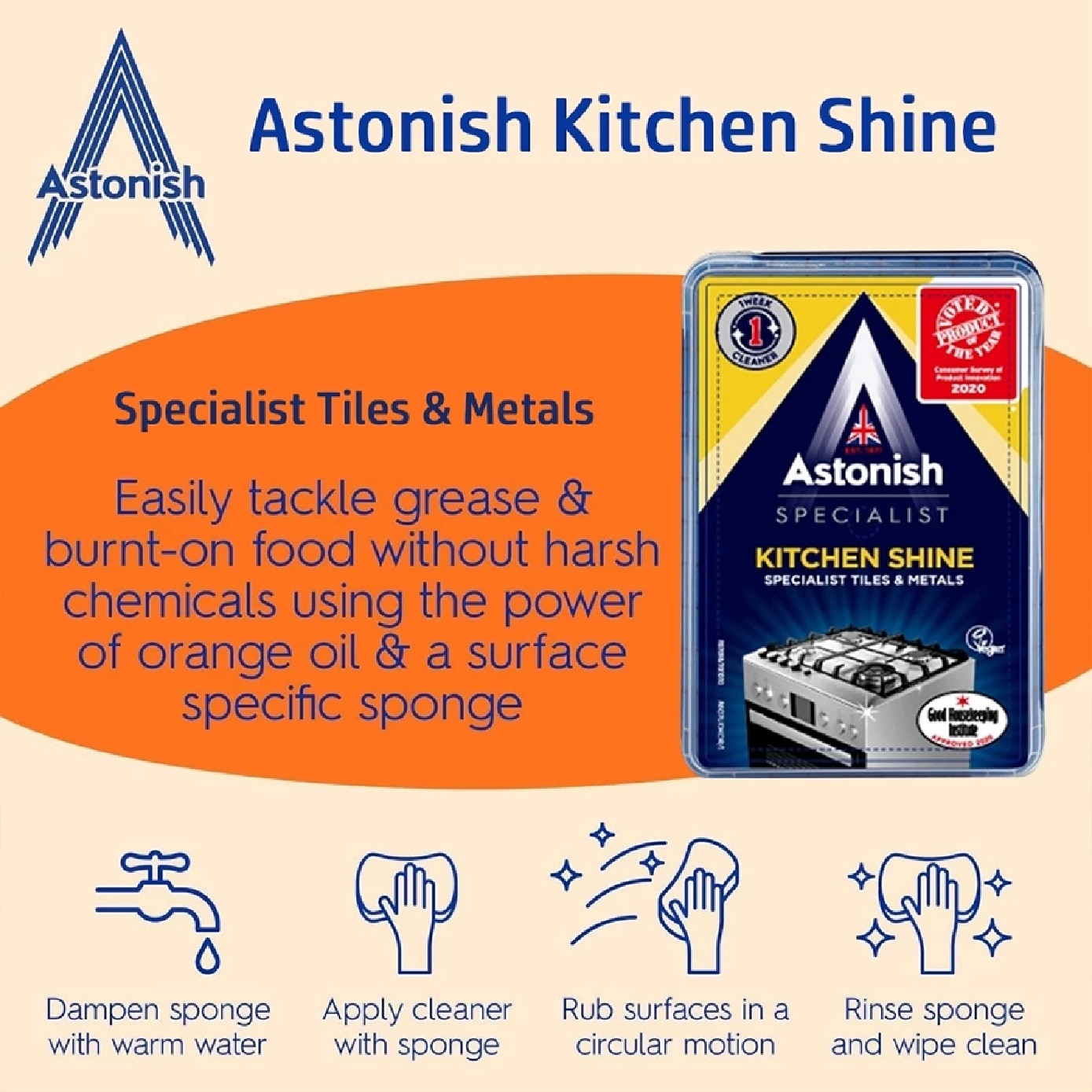Specialist Kitchen Shine 450g