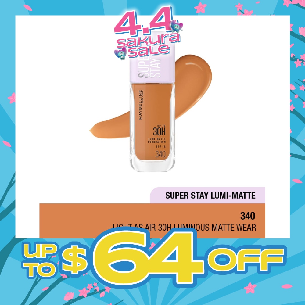 Superstay Lumi Matte Foundation 340 142g