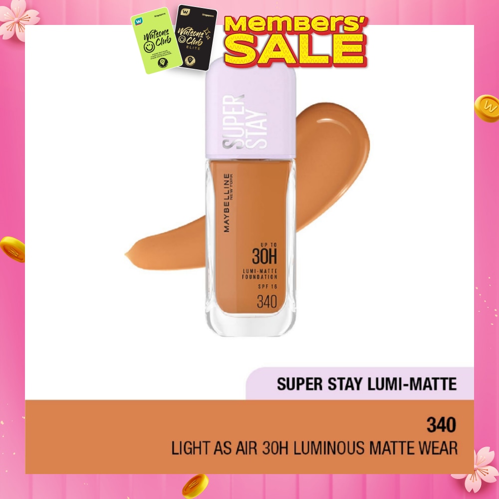 Superstay Lumi Matte Foundation 340 142g