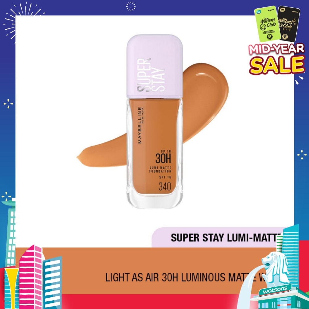 MAYBELLINE Superstay Lumi Matte Foundation 340 142g