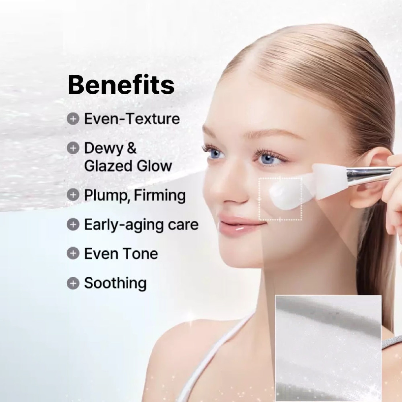 PDRN Exosome Skinplaning Glaze Mask 50ml with Spatula 1s