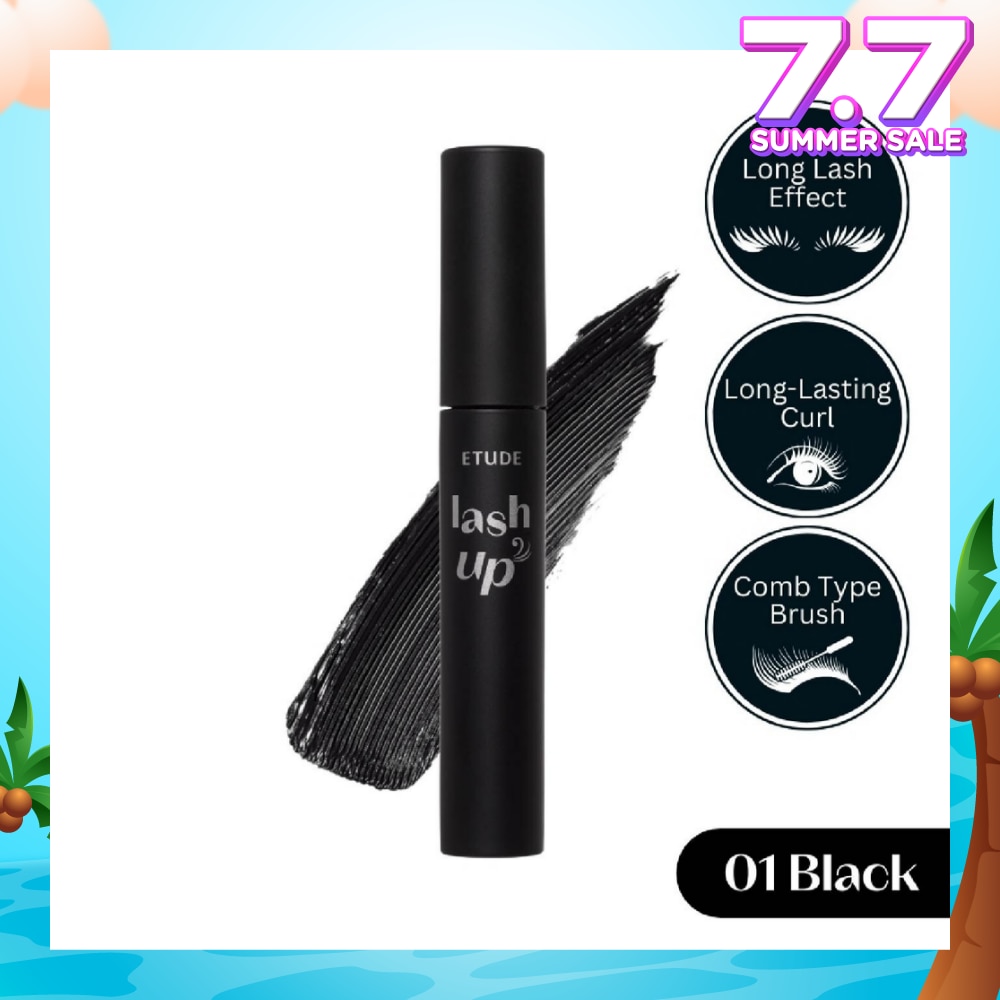 Lash Up Comb Mascara #01 Black (Long Lasting Dramatic Long Lash Lifting Effect) 8g