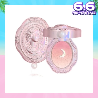 COLORROSE Colors Floral Lace Monochrome Embossed Blush 02 Elegant Moon 4g