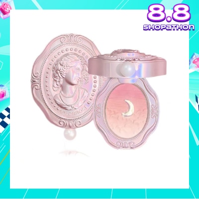 COLORROSE Colors Floral Lace Monochrome Embossed Blush 02 Elegant Moon 4g