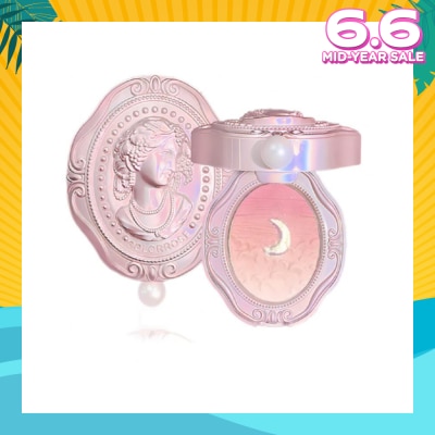 COLORROSE Colors Floral Lace Monochrome Embossed Blush 02 Elegant Moon 4g