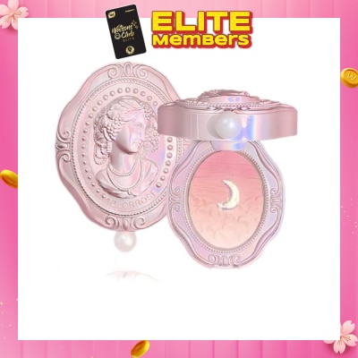 COLORROSE Colors Floral Lace Monochrome Embossed Blush 02 Elegant Moon 4g