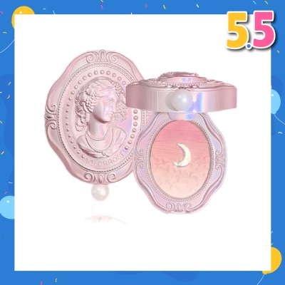 COLORROSE Colors Floral Lace Monochrome Embossed Blush 02 Elegant Moon 4g