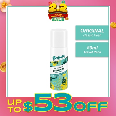 BATISTE Dry Shampoo Original 50ml