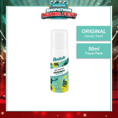 BATISTE - Dry Shampoo Original 50ml