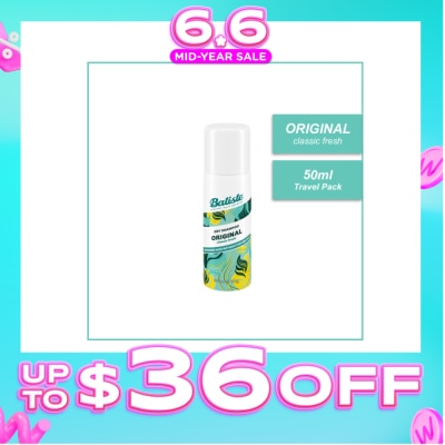 BATISTE - Dry Shampoo Original 50ml