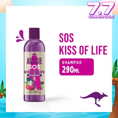 AUSSIE Vegan Shampoo SOS Deep Repair For Damaged Hair 290ml