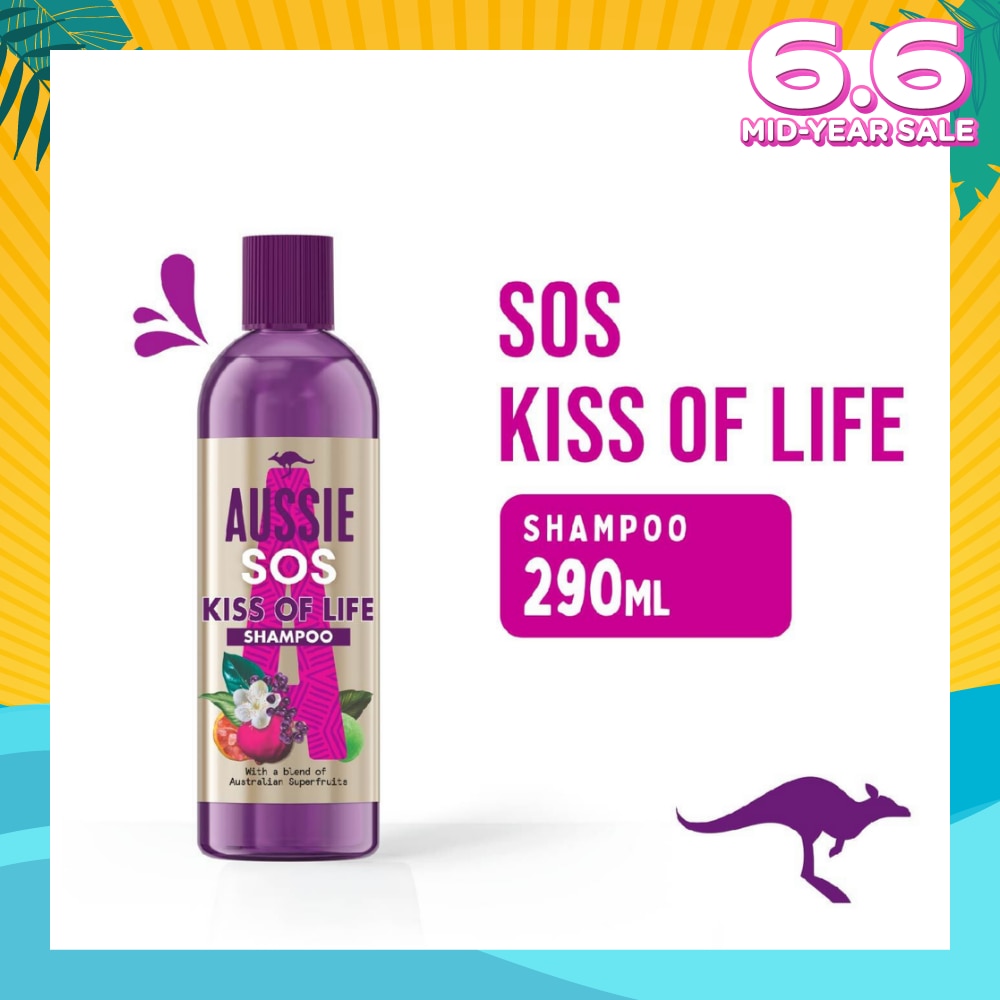 Vegan Shampoo SOS Deep Repair For Damaged Hair 290ml