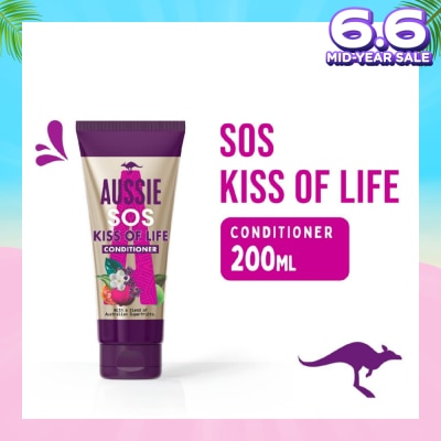 AUSSIE Vegan Hair Conditioner SOS Deep Repair For Damaged Hair 200ml