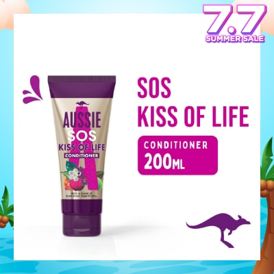AUSSIE Vegan Hair Conditioner SOS Deep Repair For Damaged Hair 200ml