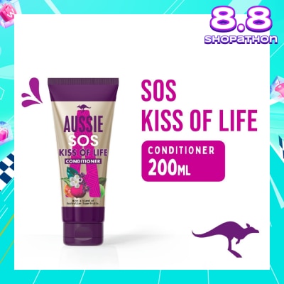 AUSSIE Vegan Hair Conditioner SOS Deep Repair For Damaged Hair 200ml
