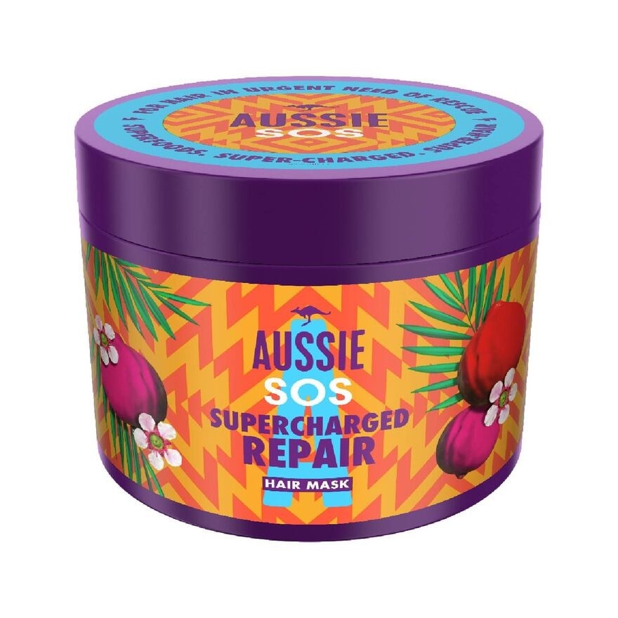 SOS Supercharged Repair Vegan Hair Mask (For Hair In Urgent Need Of Rescue) 450ml