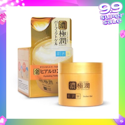 HADA LABO Hydrating Perfect Gel (All In One Gel Moisturiser With Hyaluronic Acid For Combination & Dry Skin) 80g