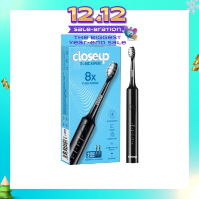 CLOSE-UP Sonic Expert Electric Toothbrush Black 1s
