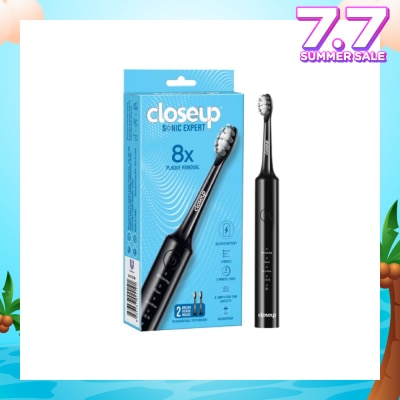 CLOSE-UP Sonic Expert Electric Toothbrush Black 1s