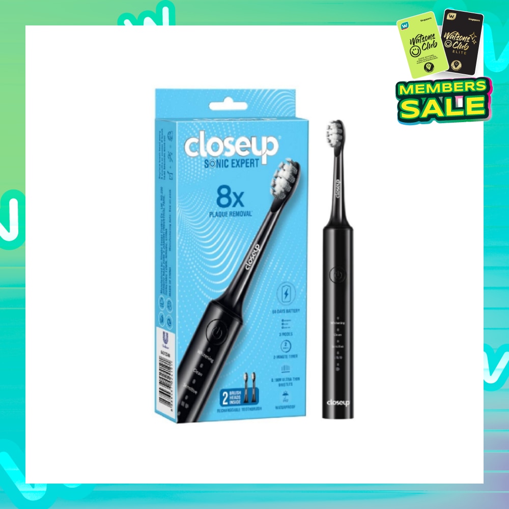 Sonic Expert Electric Toothbrush Black 1s