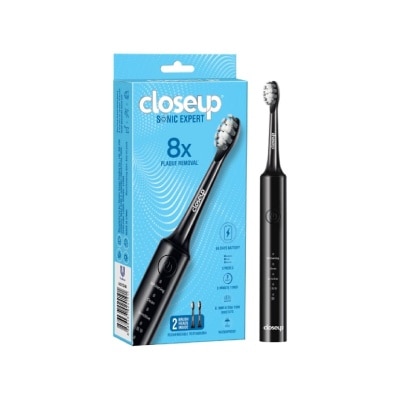 CLOSE-UP Sonic Expert Electric Toothbrush Black 1s