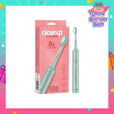 CLOSE-UP Sonic Expert Electric Toothbrush Green 1s