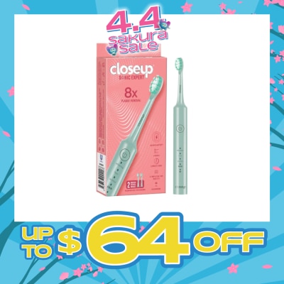 CLOSE-UP - Sonic Expert Electric Toothbrush Green 1s