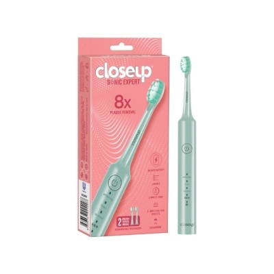 CLOSE-UP Sonic Expert Electric Toothbrush Green 1s