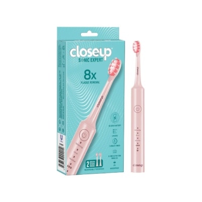 CLOSE-UP Sonic Expert Electric Toothbrush Pink 1s