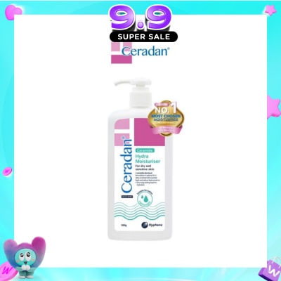 CERADAN - Hydra Moisturizer (Light-Textured Moisturizer + Suitable For Eczema-Prone + Dry & Sensitive Skin) 300g image