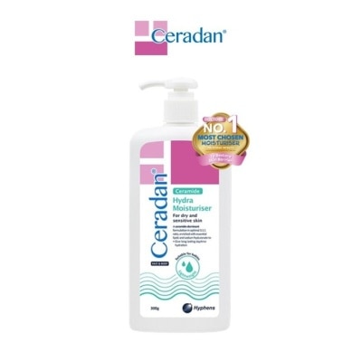 CERADAN Hydra Moisturizer (Light-Textured Moisturizer + Suitable For Eczema-Prone + Dry & Sensitive Skin) 300g