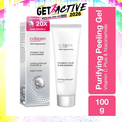 COLLAGEN BY WATSONS - White Regeneration Vitamin C Plus & Niacinamide Purifying Peeling Gel (Vegan Collagen, Made in Korea) 100g image