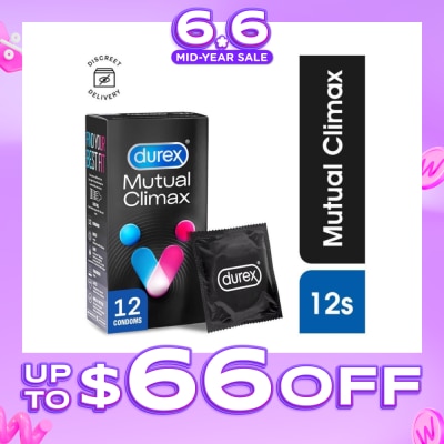 DUREX - Mutual Climax Condoms 12s