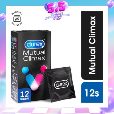 DUREX - Mutual Climax Condoms 12s
