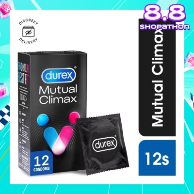 DUREX Mutual Climax Condoms 12s