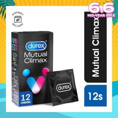 DUREX Mutual Climax Condoms 12s