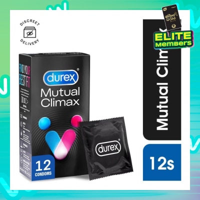 DUREX Mutual Climax Condoms 12s