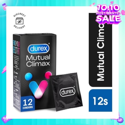 DUREX Mutual Climax Condoms 12s