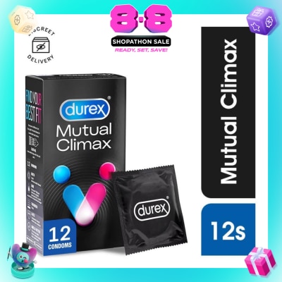 DUREX - Mutual Climax Condoms 12s