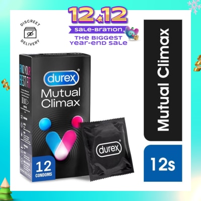 DUREX Mutual Climax Condoms 12s