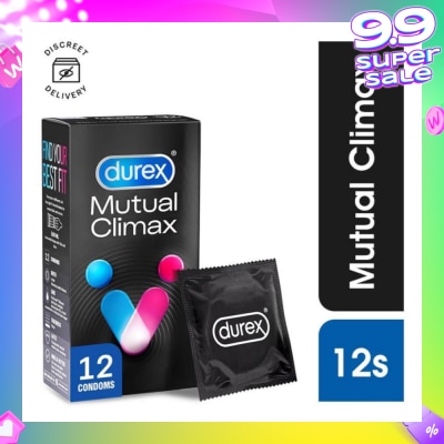 DUREX Mutual Climax Condoms 12s