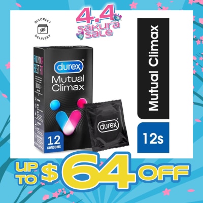 DUREX - Mutual Climax Condoms 12s