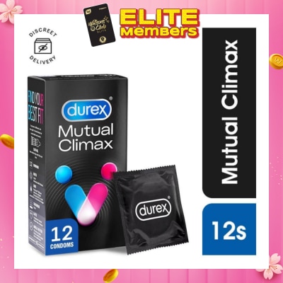 DUREX Mutual Climax Condoms 12s