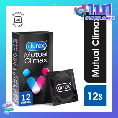 DUREX Mutual Climax Condoms 12s