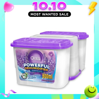 ORITA Powerful Dehumidifier Lavender Scented (Refreshing) 800ml x 3s image