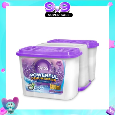 ORITA - Powerful Dehumidifier Lavender Scented (Refreshing) 800ml x 3s image
