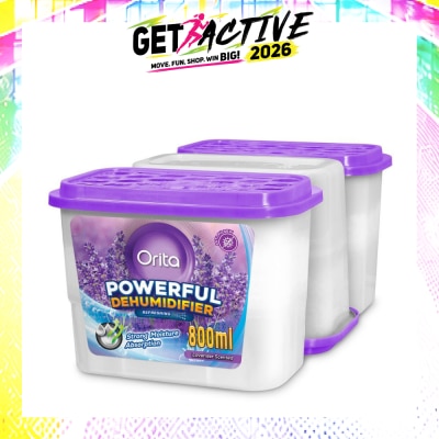 ORITA - Powerful Dehumidifier Lavender Scented (Refreshing) 800ml x 3s image