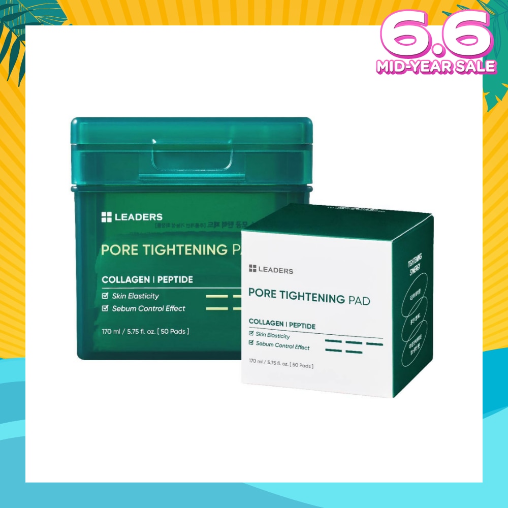 Pore Tightening Pad (Provides Solid Care for Enlarged Pores & Skin Elasticity) 50s