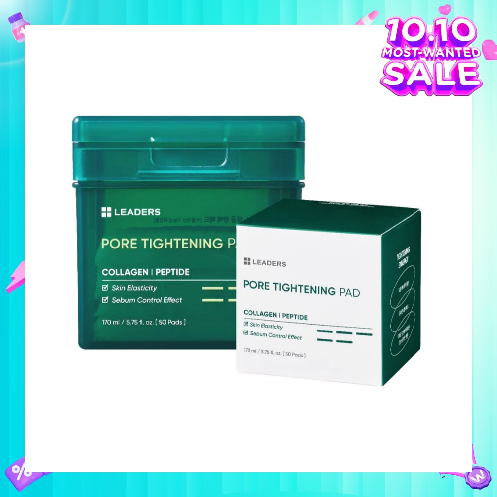 Pore Tightening Pad (Provides Solid Care for Enlarged Pores & Skin Elasticity) 50s